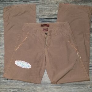 MISS Me Pants with Patches and Stiching Size Small